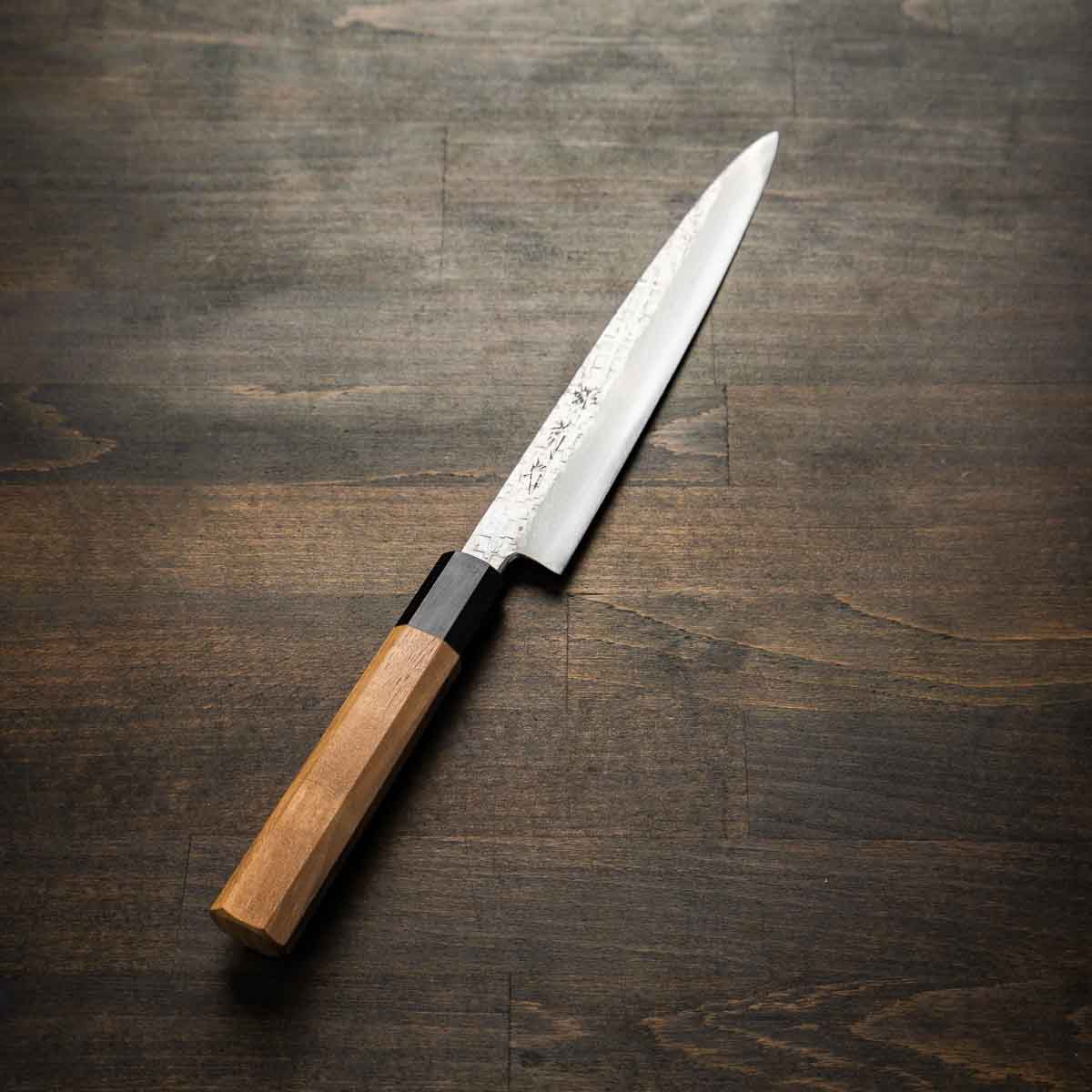 Nakagawa x Kikumori Ginsan Tsuchime Yanagiba 210mm