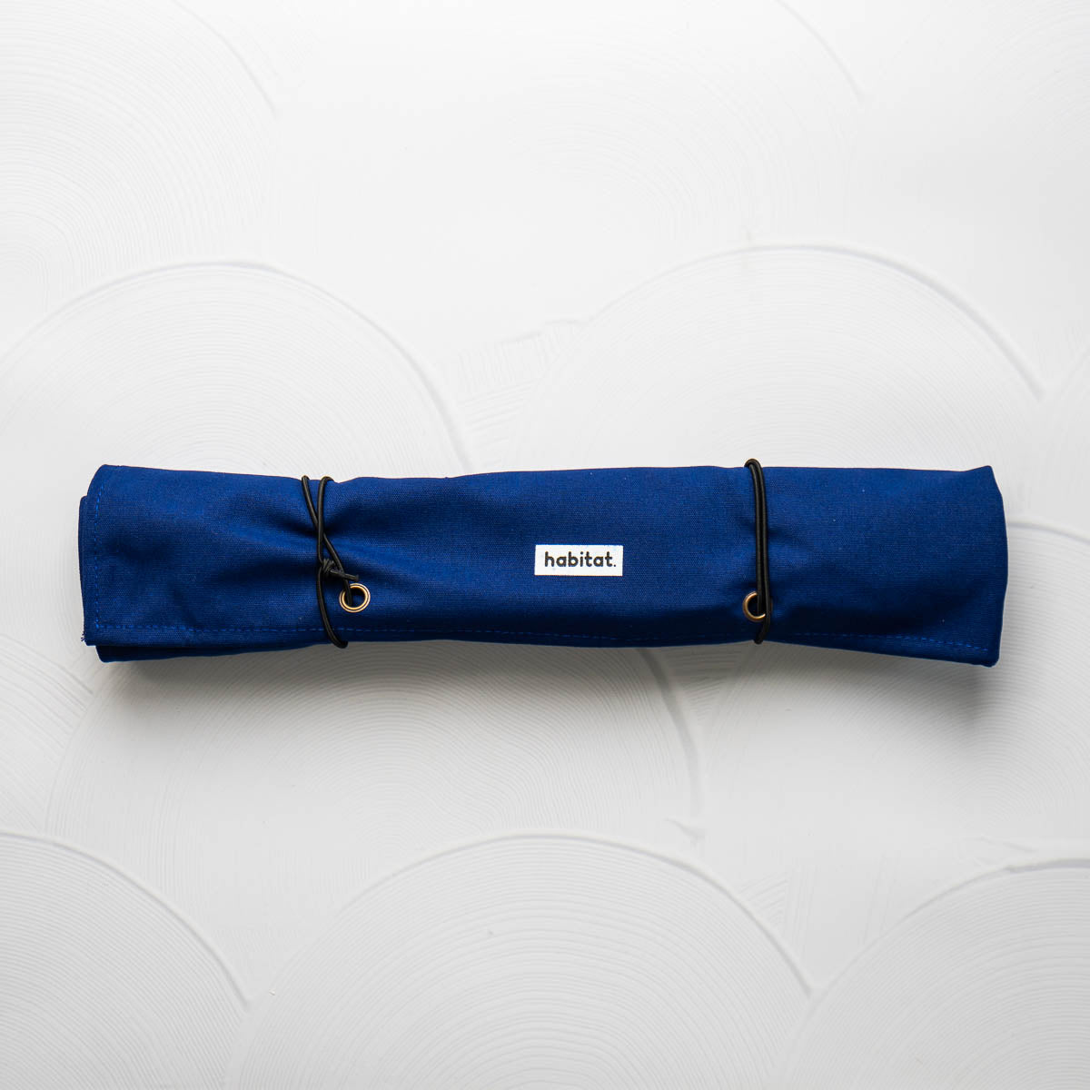 Habitat Canvas Knife Roll - 6 Slot - Blue