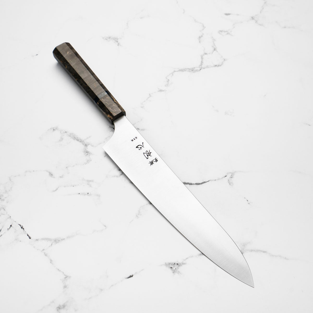 Hatsukokoro Hayabusa Blue Super Gyuto 240mm