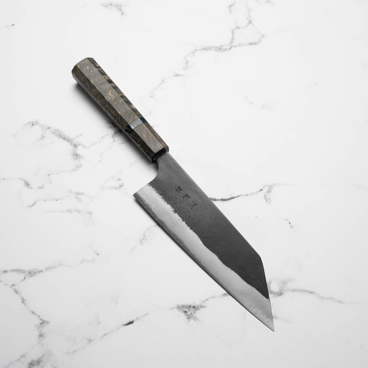 Kajibee "Seishin" White 2 Bunka 165mm - Dark Maple