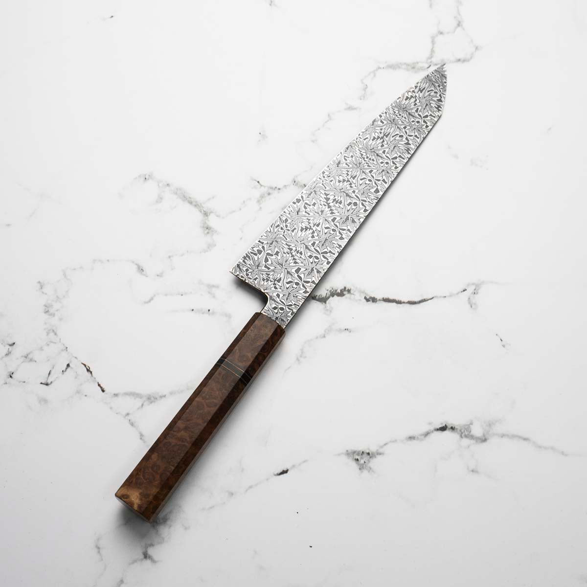 MB Mosaic "Toothy Tiger" Mosaic Gyuto 220mm