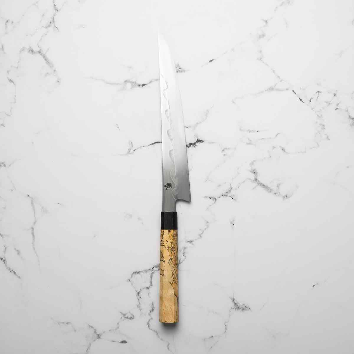 DP Custom Knives Honyaki Sujihiki 250mm