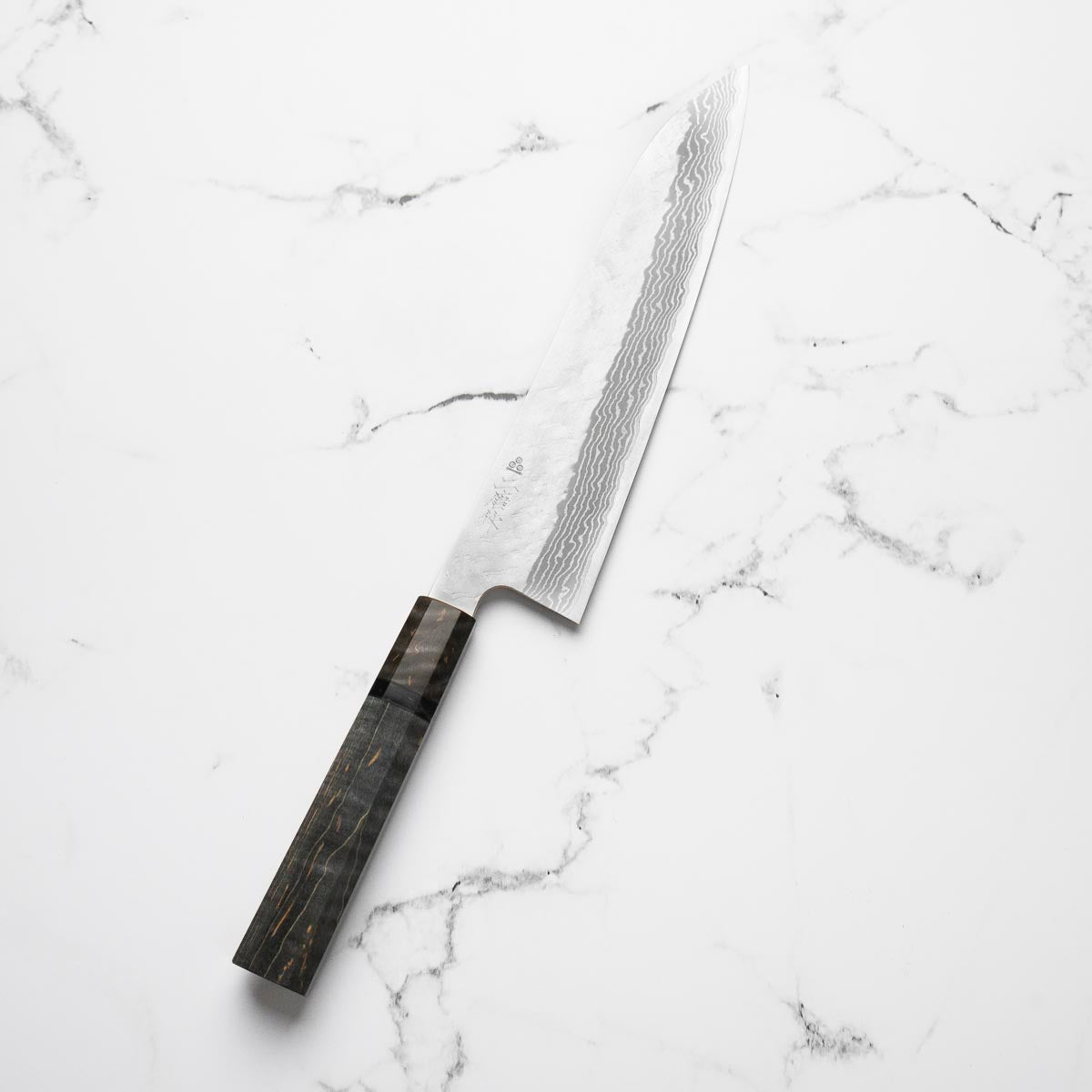 Nigara Hamono VG10 Tsuchime Damascus Gyuto 240mm