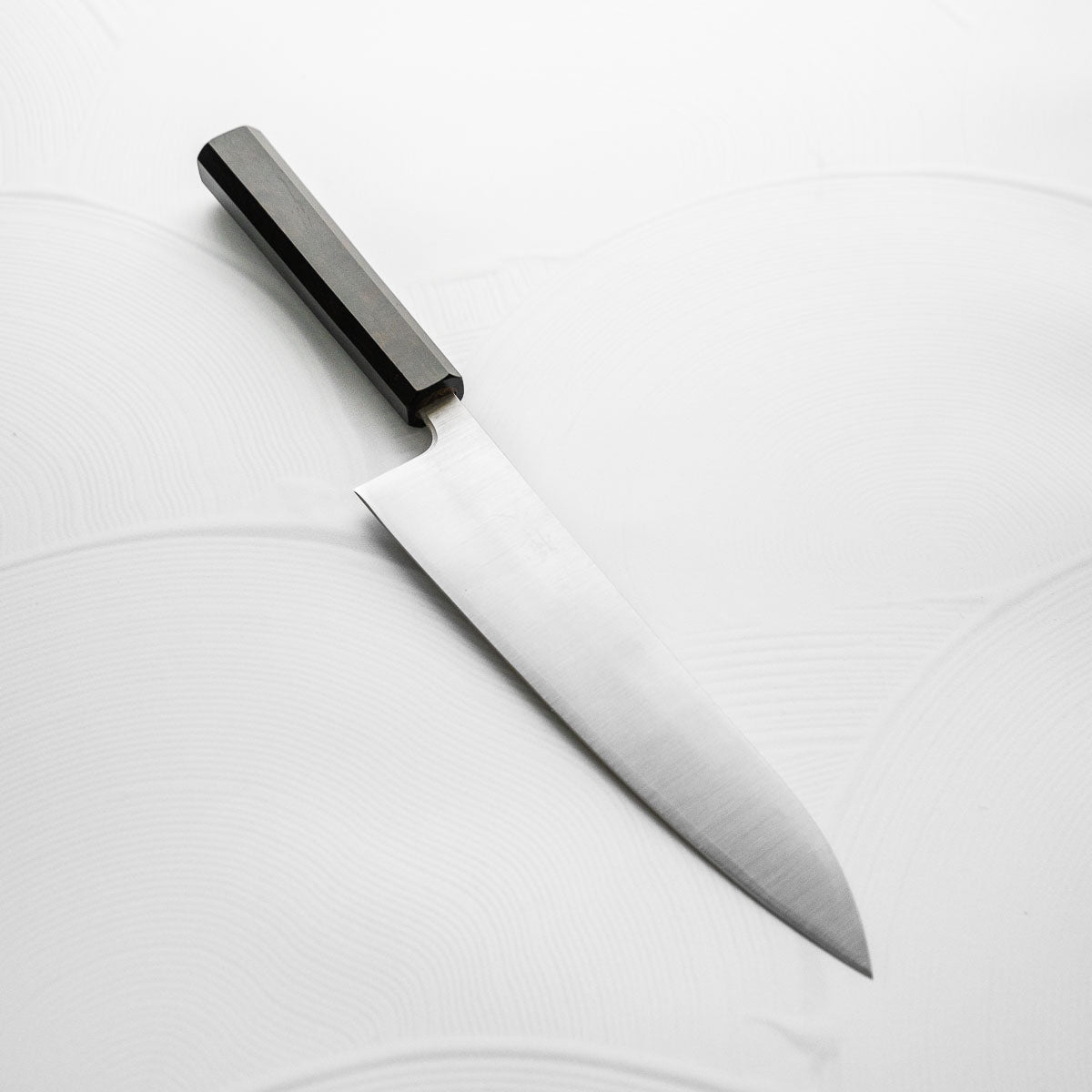 Tsunehisa Ginsan Migaki Gyuto 210mm - Ebony