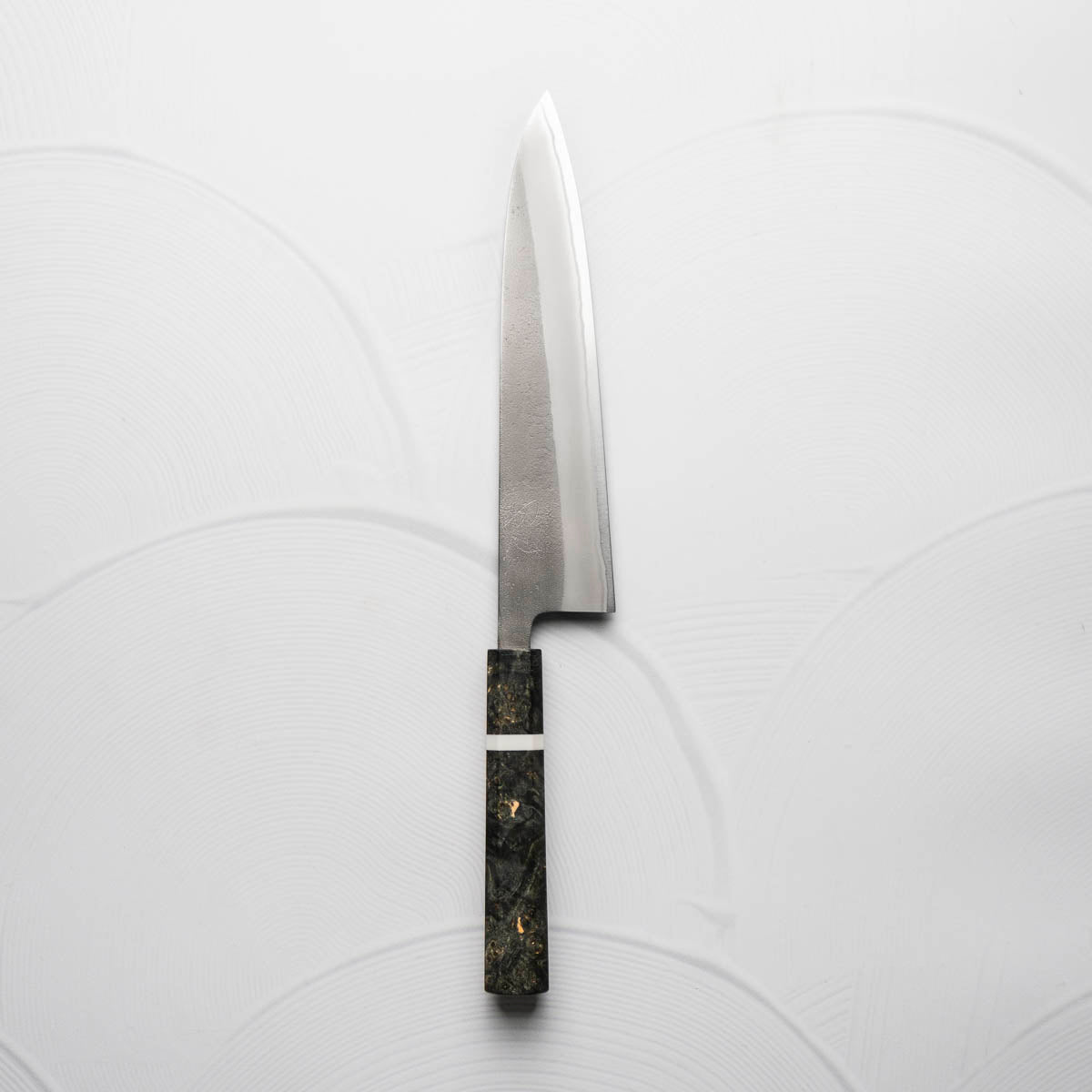 Yoshikane (Hatsukokoro) White 2 Nashiji Gyuto 210mm